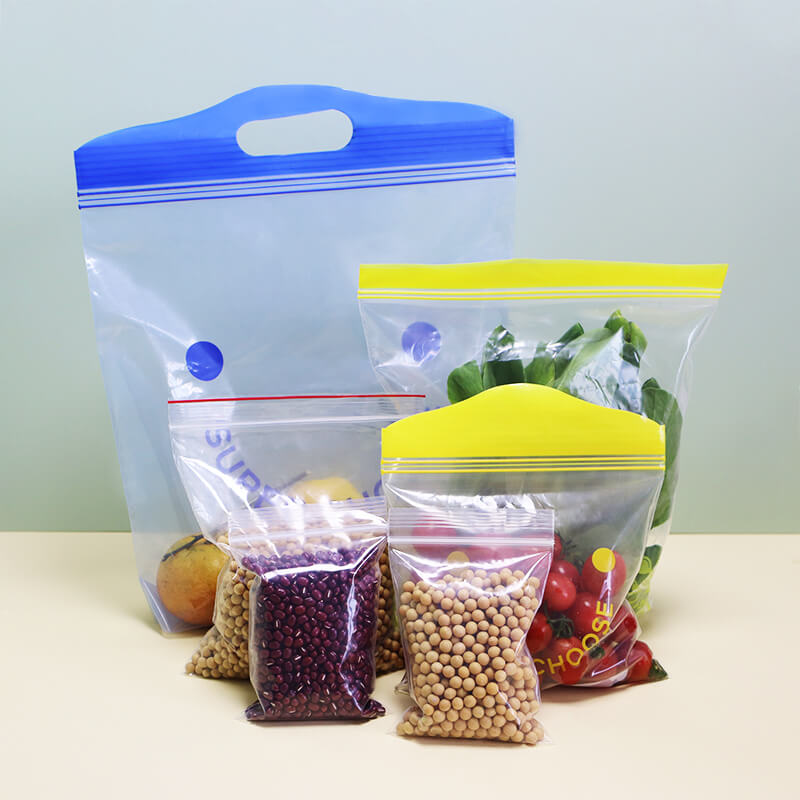 Various styles of ziplock bags Various styles of ziplock bags